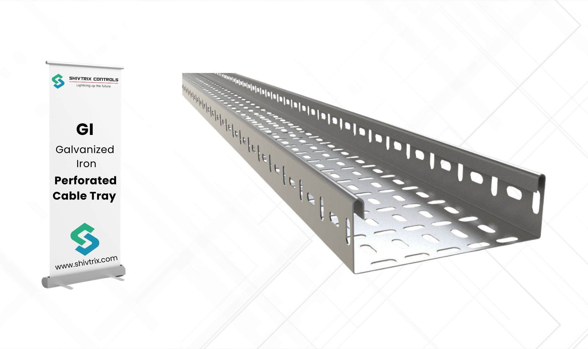 GI Perforated Cable Tray